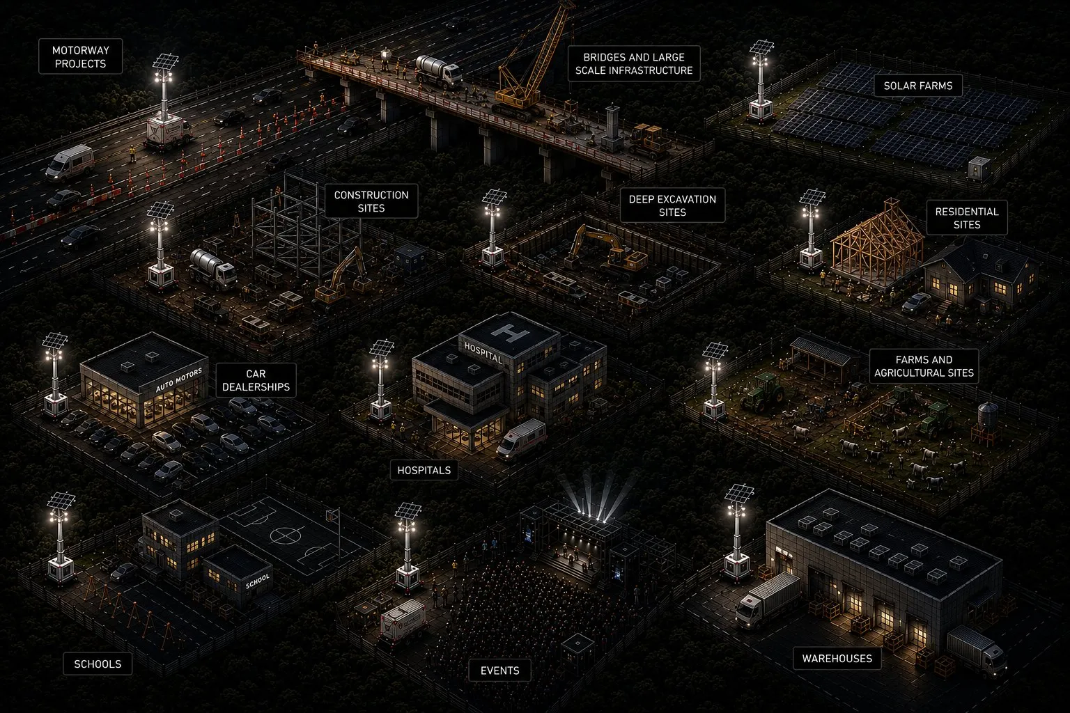Crosbies Security — industries we serve
